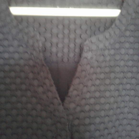 Womens Black Multilayered Blouse L - Picture 7 of 9